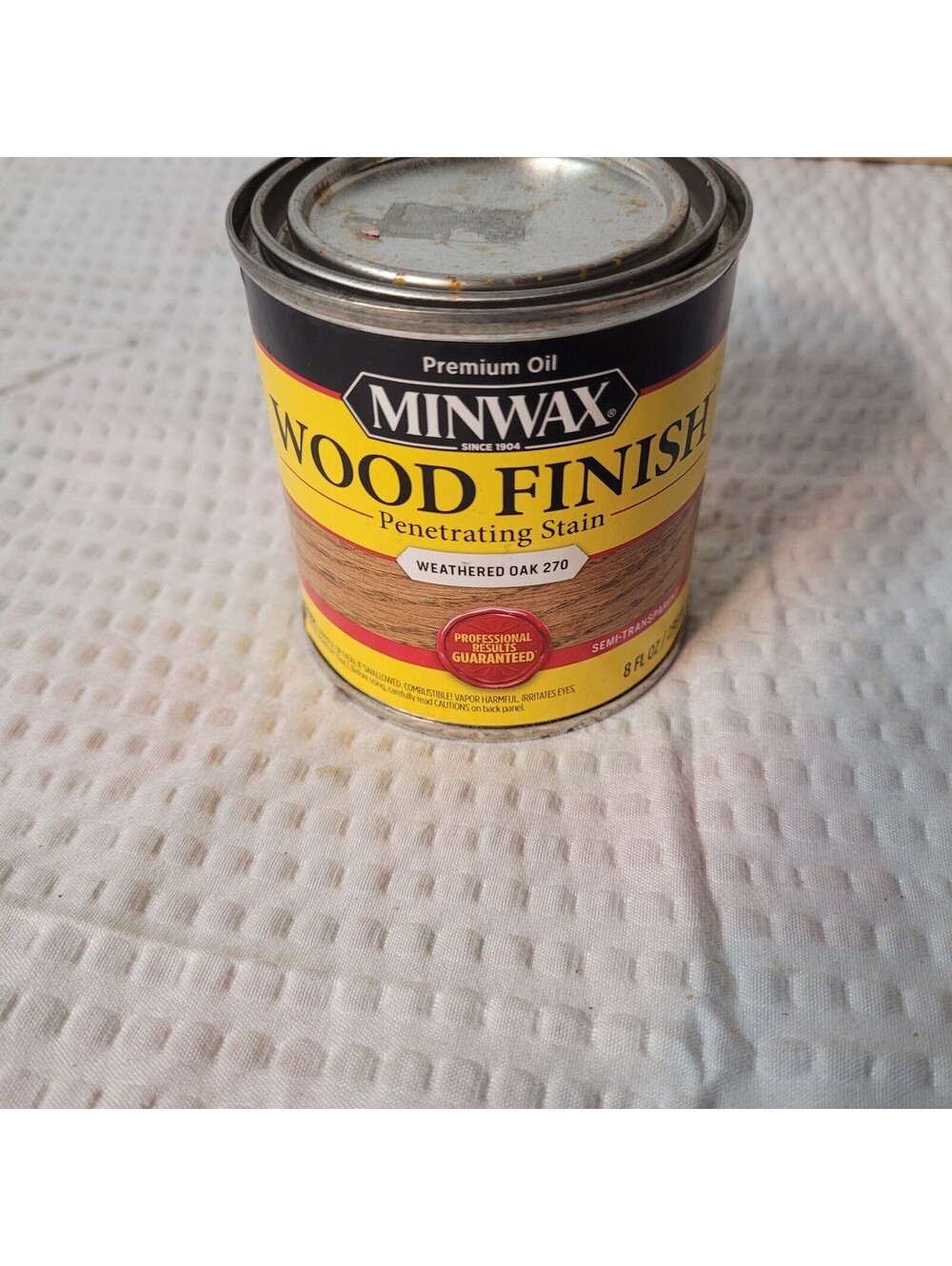Minwax Wood Finish Penetrating Stain Weathered‎ Oak 270 Oil-Based 8oz Interior